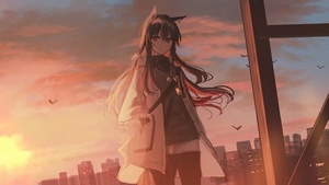 Arknights, Games, Anime Girl, Anime, 2021 Games, Pixiv, 4K wallpaper