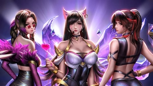 Kda, League Of Legends, Games, Music, Artstation, 4K wallpaper