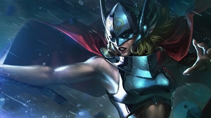 Jane Foster, Marvel Future Fight, Games, Superheroes, Artist, Artwork, Digital Art, 4K wallpaper