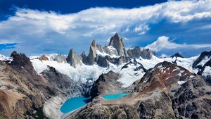 Mount Fitz Roy, Patagonia, Landscape, Mountain Peak, Argentina, 4K wallpaper