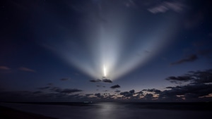 Space X, Rocket, Photography, 4K wallpaper
