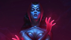 Scarlet Witch, Wanda Vision, Superheroes, Tv Shows, Artstation, Artist, Artwork, Digital Art, 4K wallpaper