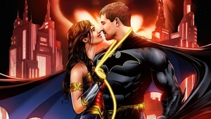 Batman, Wonder Woman, Superheroes, Love, Artist, Artwork, Digital Art, 4K wallpaper