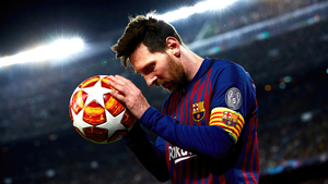 Lionel Messi, FCB, Soccer Player, FC Barcelona, 4K wallpaper