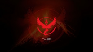 Team Valor, Pokemon Go, Pokemon, Games, Minimalism, Minimalist, Deviantart, Artist, Artwork, Digital Art, 4K wallpaper