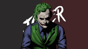 Joker, Superheroes, Artist, Artwork, Digital Art, Minimalism, Minimalist, Behance, 4K wallpaper
