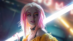 Cyberpunk, Girls, Cosplay, Deviantart, 4K wallpaper