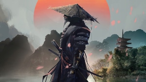 Samurai, Warrior, Artist, Artwork, Digital Art, Artstation, 4K wallpaper