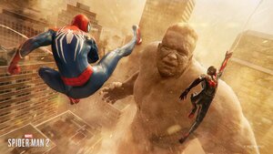 Marvels Spider-Man 2, Boss Fight, 2023 Games, Spiderman, 4K wallpaper