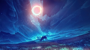 Reindeer, Deer, Artist, Artwork, Digital Art, Deviantart, 4K wallpaper
