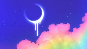 Moon, Artist, Artwork, Digital Art, 4K wallpaper