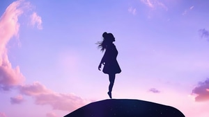 Alone, Silhouette, Artist, Artwork, Digital Art, 4K wallpaper