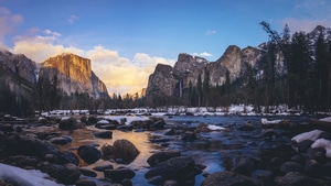 Yosemite, Valley, Nature, Mountains, 4K wallpaper