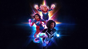 The Marvels, Movie poster, 2023 Movies, Captain Marvel, Ms. Marvel, Monica Rambeau, 4K wallpaper