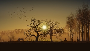 Farmer, Minimalism, Minimalist, Artist, Artwork, Digital Art, 4K wallpaper