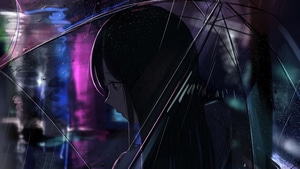 Anime Girl, Anime, Artist, Artwork, Digital Art, Umbrella, 4K wallpaper