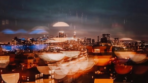City, Buildings, Bokeh Effect, Photography, 4K wallpaper