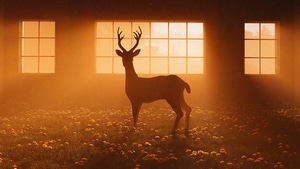 Reindeer, Deer, Artist, Artwork, Digital Art, 4K wallpaper