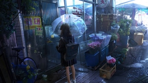 Anime Girl, Anime, Artist, Artwork, Digital Art, Umbrella, Artstation, 4K wallpaper