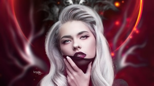 Mask, Girls, Artist, Artwork, Digital Art, Deviantart, 4K wallpaper