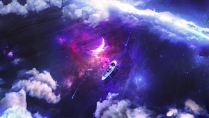 Boat, Dreamy, Artist, Artwork, Digital Art, Deviantart, 4K wallpaper