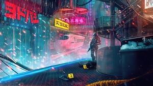Cyberpunk, Artist, Artwork, Digital Art, 4K wallpaper