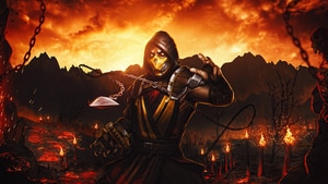 Scorpion, Mortal Kombat, Games, Behance, 4K wallpaper