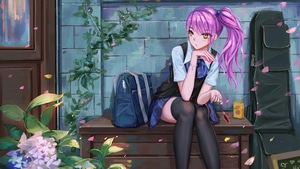 Anime Girl, Anime, Artist, Artwork, Digital Art, Artstation, 4K wallpaper