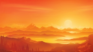 Morning, Minimalism, Minimalist, Artist, Artwork, Digital Art, Deviantart, 4K wallpaper