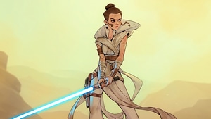 Star Wars, Rey, Movies, Artist, Artwork, Digital Art, Artstation, 4K wallpaper