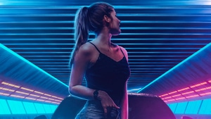Scifi, Neon, Artist, Artwork, Digital Art, 4K wallpaper