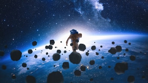 Astronaut, Space, Artist, Artwork, Digital Art, Artstation, 4K wallpaper