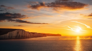Sunrise, Nature, 4K wallpaper
