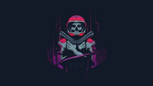 Astronaut, Cyberpunk, Artist, Artwork, Digital Art, Minimalism, Minimalist, Artstation, 4K wallpaper