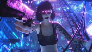 Scifi, Cyberpunk, Artist, Artwork, Digital Art, 4K wallpaper