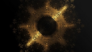 Gold, Abstract, Artist, Artwork, Digital Art, 4K wallpaper