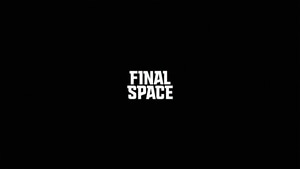 Final Space, Tv Shows, Netflix, Dark, Black, Logo, 4K wallpaper