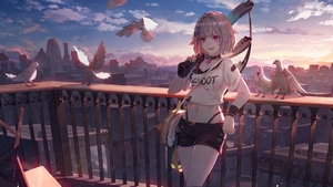 Anime Girl, Anime, Artist, Artwork, Digital Art, 4K wallpaper