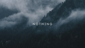 Typography, Trees, Nature, 4K wallpaper
