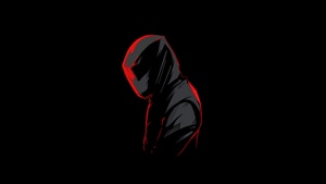 Biker, Dark, Black, Minimalism, Minimalist, Artist, Artwork, Digital Art, 4K wallpaper
