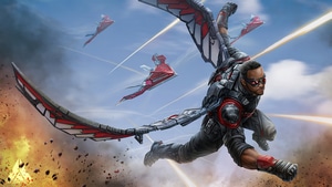 Falcon, Superheroes, Artist, Artwork, Digital Art, Artstation, 4K wallpaper