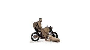 Biker, Artist, Artwork, Digital Art, 4K wallpaper
