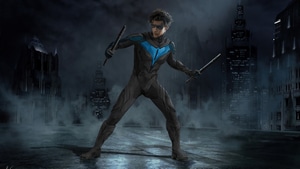 Nightwing, Titans, Tv Shows, Superheroes, Artstation, 4K wallpaper