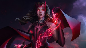 Wanda Vision, Vision, Scarlet Witch, Tv Shows, Artstation, 4K wallpaper