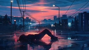 Alone, Artist, Artwork, Digital Art, Artstation, 4K wallpaper
