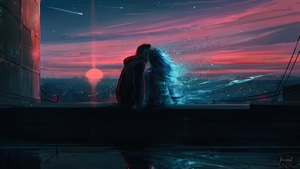 Love, Alone, Artist, Artwork, Digital Art, Artstation, 4K wallpaper
