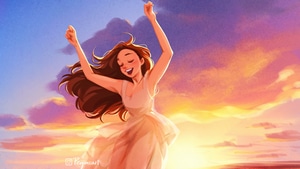 Dancing, Artist, Artwork, Digital Art, Artstation, 4K wallpaper
