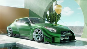 Nissan Gtr, Nissan, Cars, Artstation, 4K wallpaper