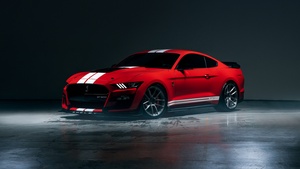Ford Mustang Shelby GT500, CGI, 4K wallpaper
