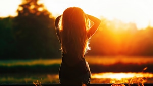Girls, Model, Silhouette, Photography, 4K wallpaper